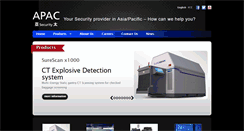 Desktop Screenshot of apacsecurity.com